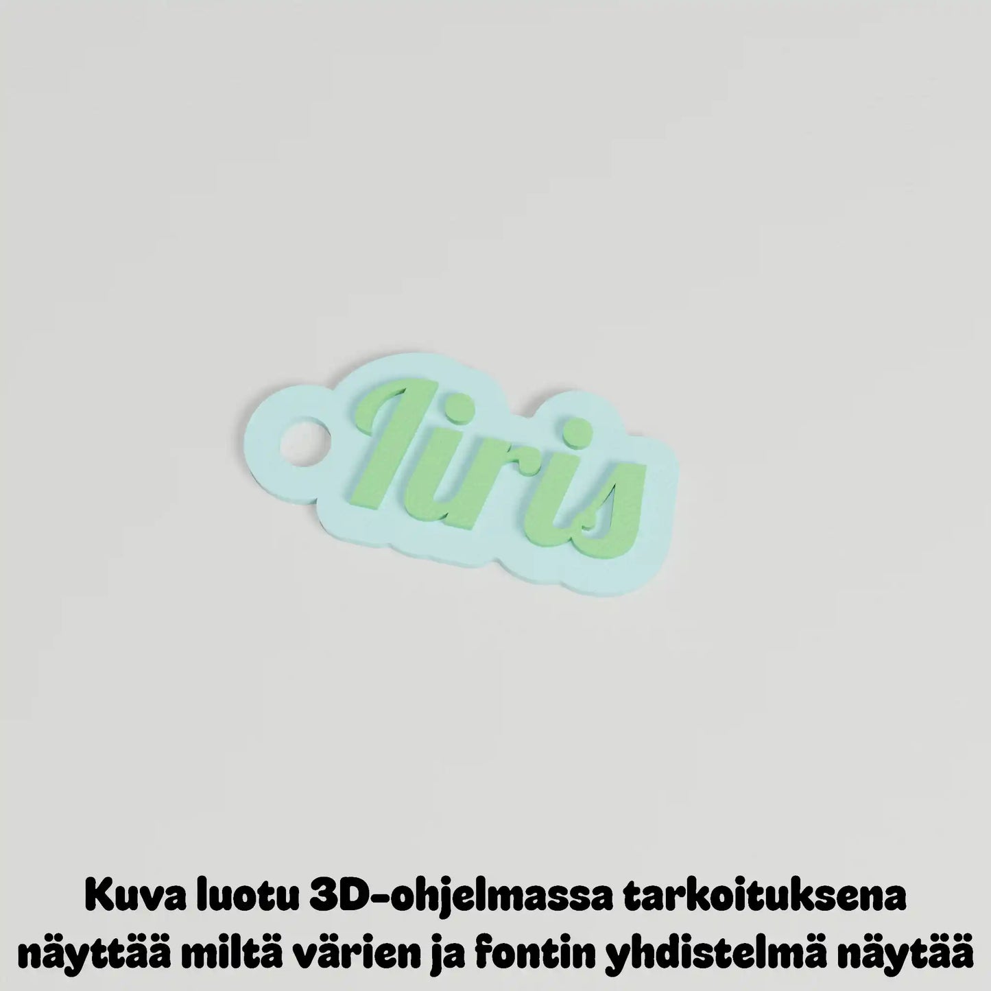 Avaimenperä omalla nimellä