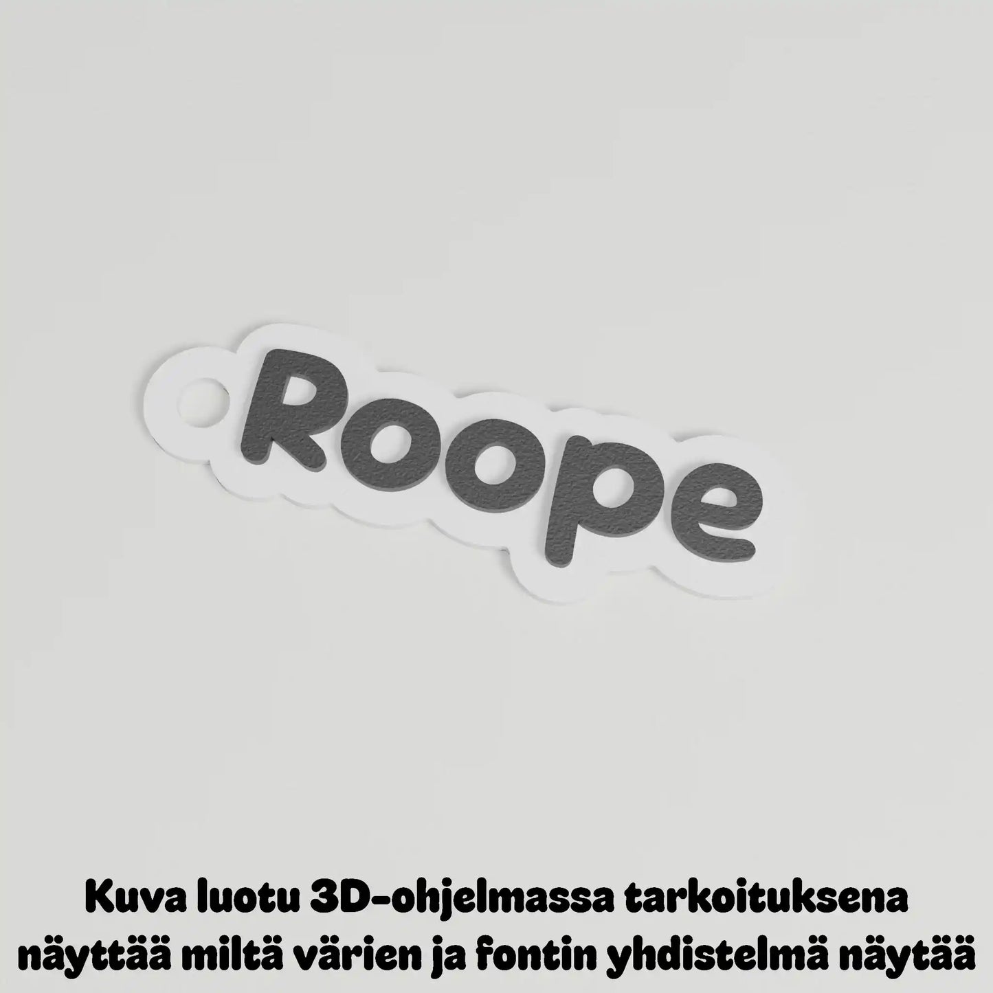 Avaimenperä omalla nimellä