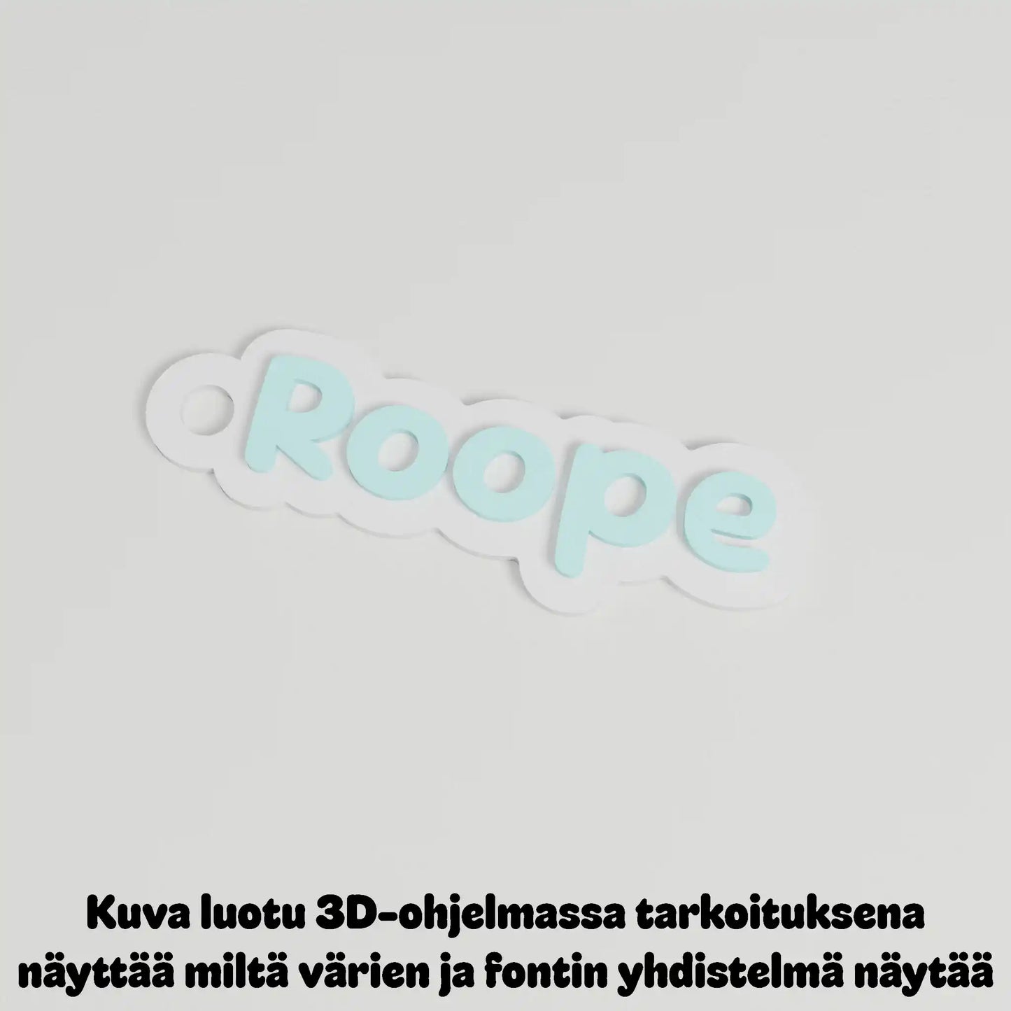 Avaimenperä omalla nimellä