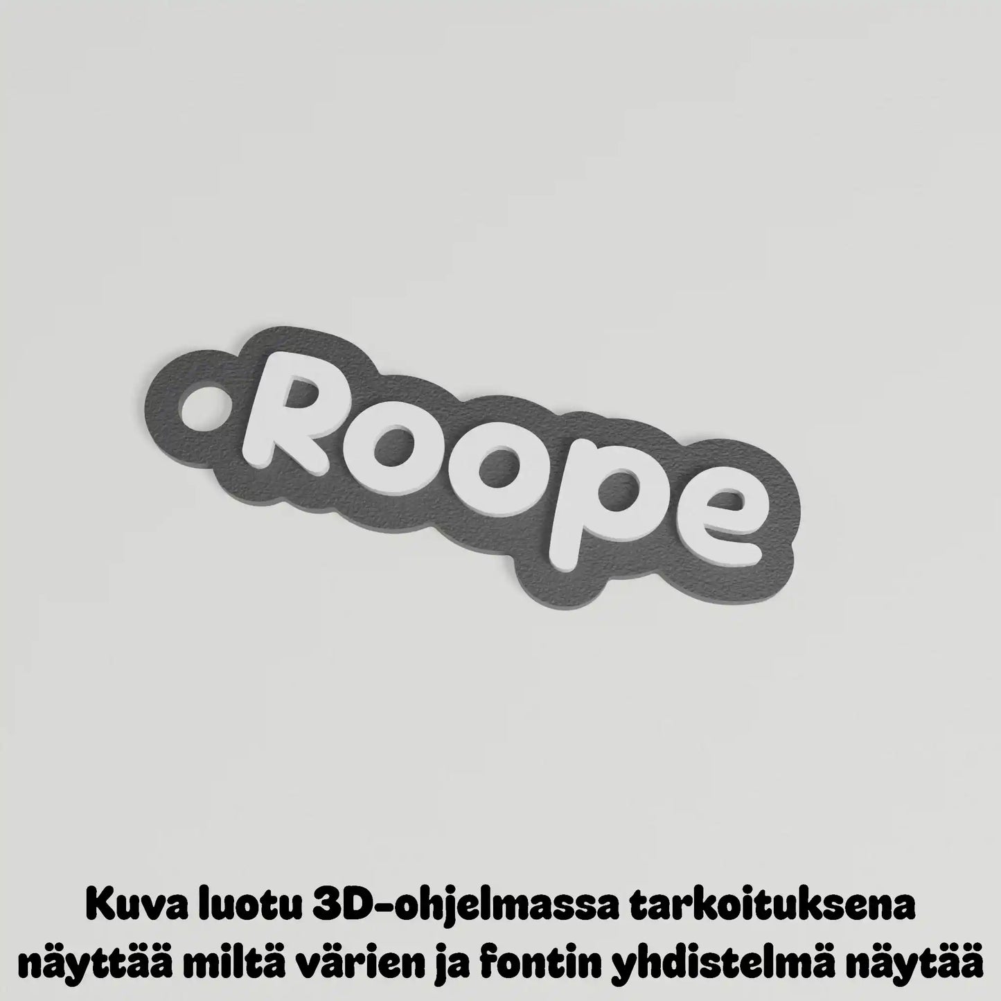 Avaimenperä omalla nimellä