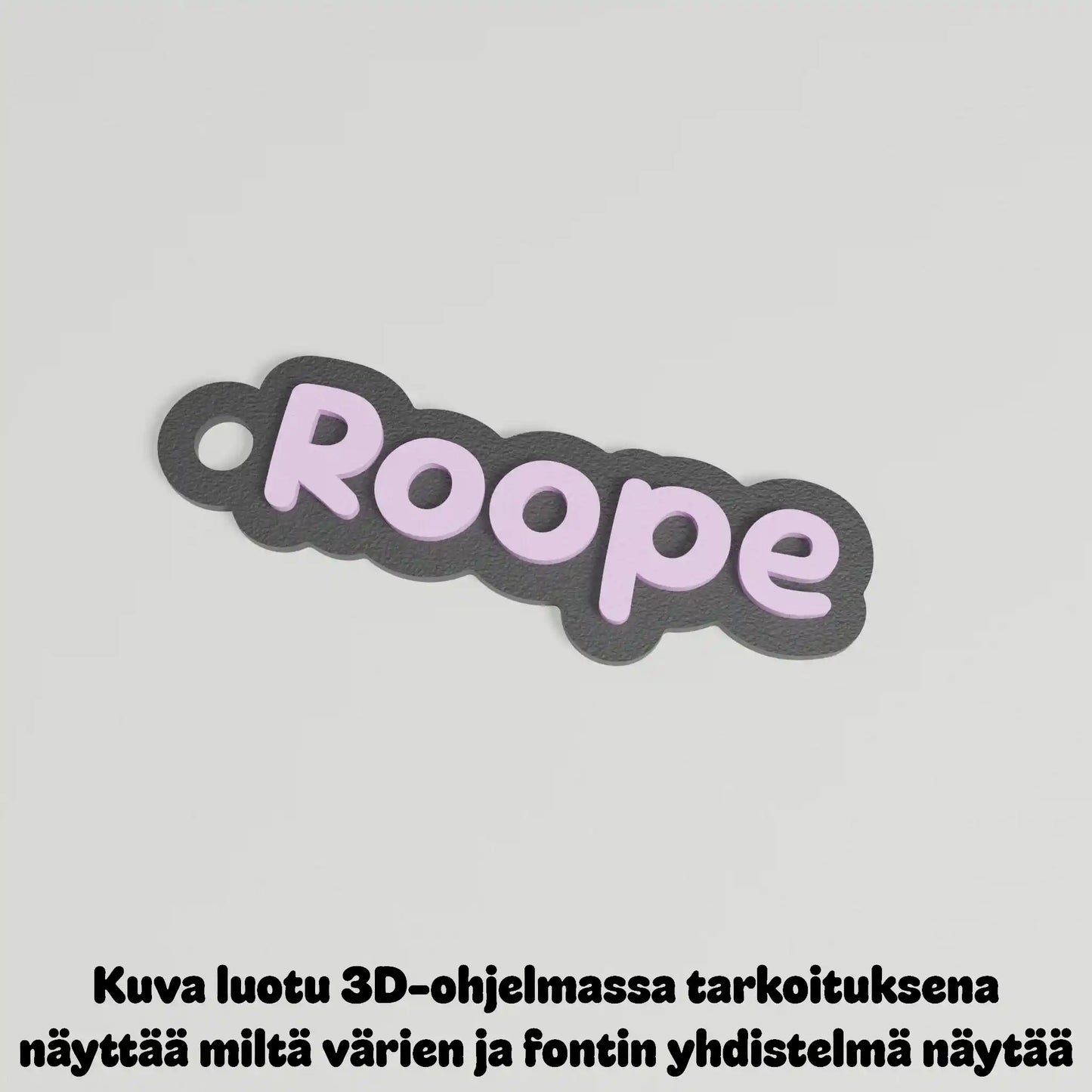 Avaimenperä omalla nimellä