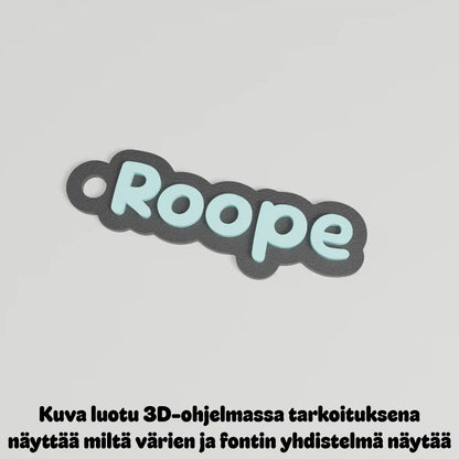 Avaimenperä omalla nimellä