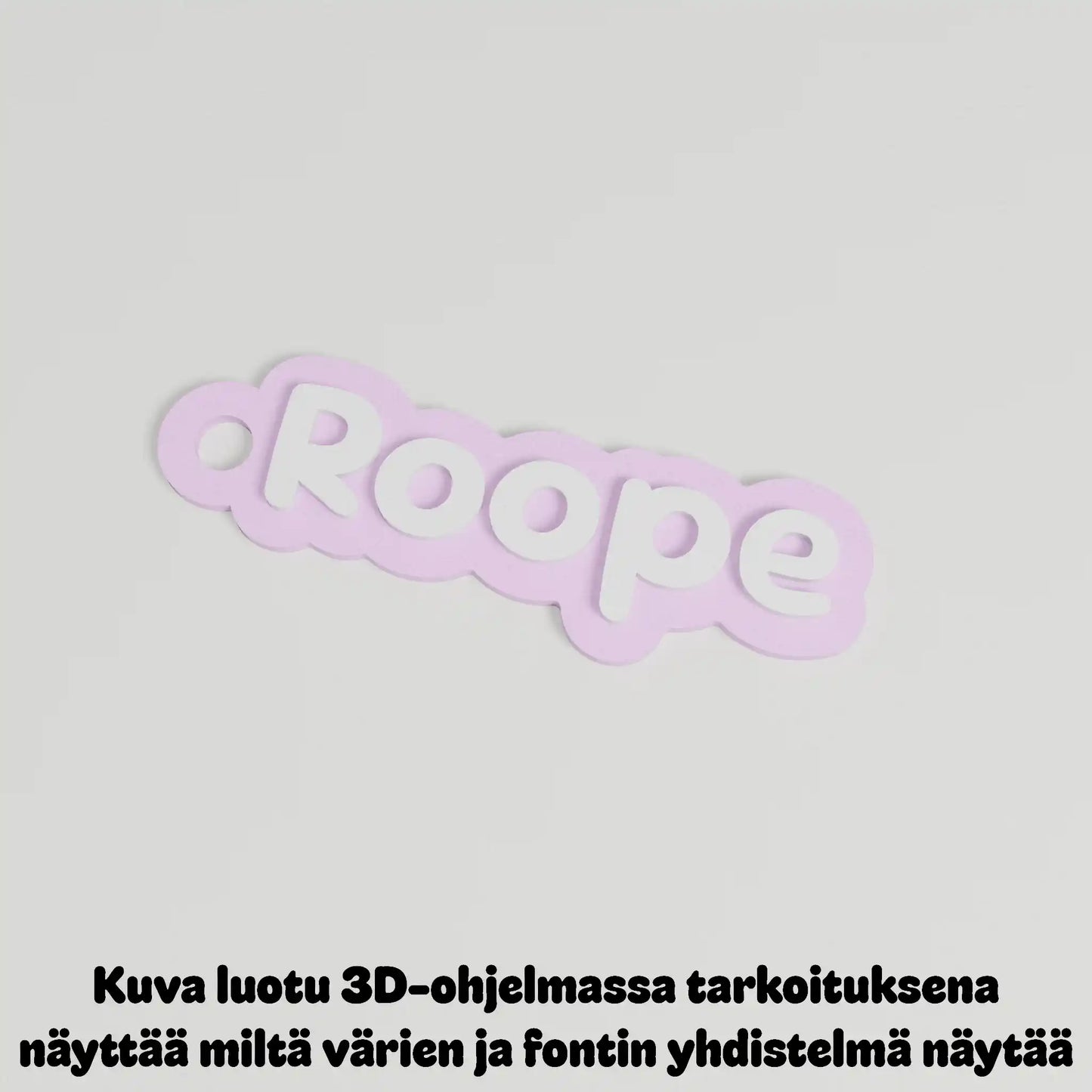 Avaimenperä omalla nimellä