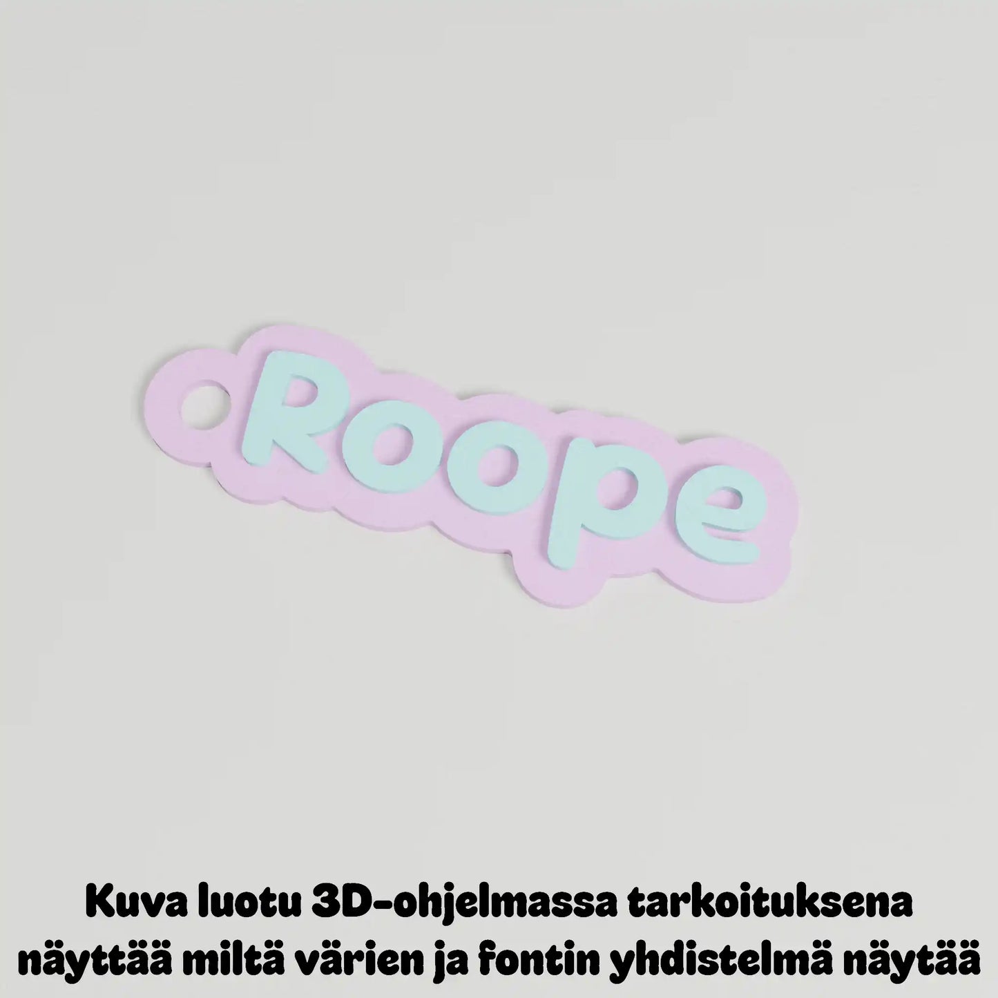 Avaimenperä omalla nimellä