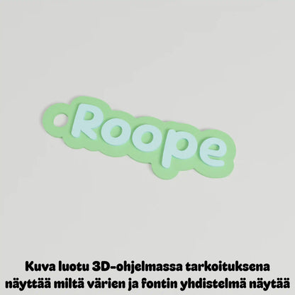 Avaimenperä omalla nimellä