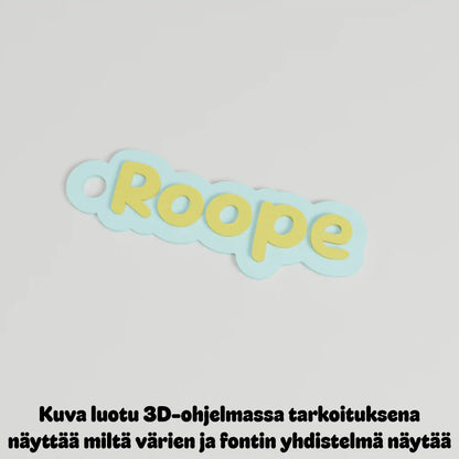 Avaimenperä omalla nimellä