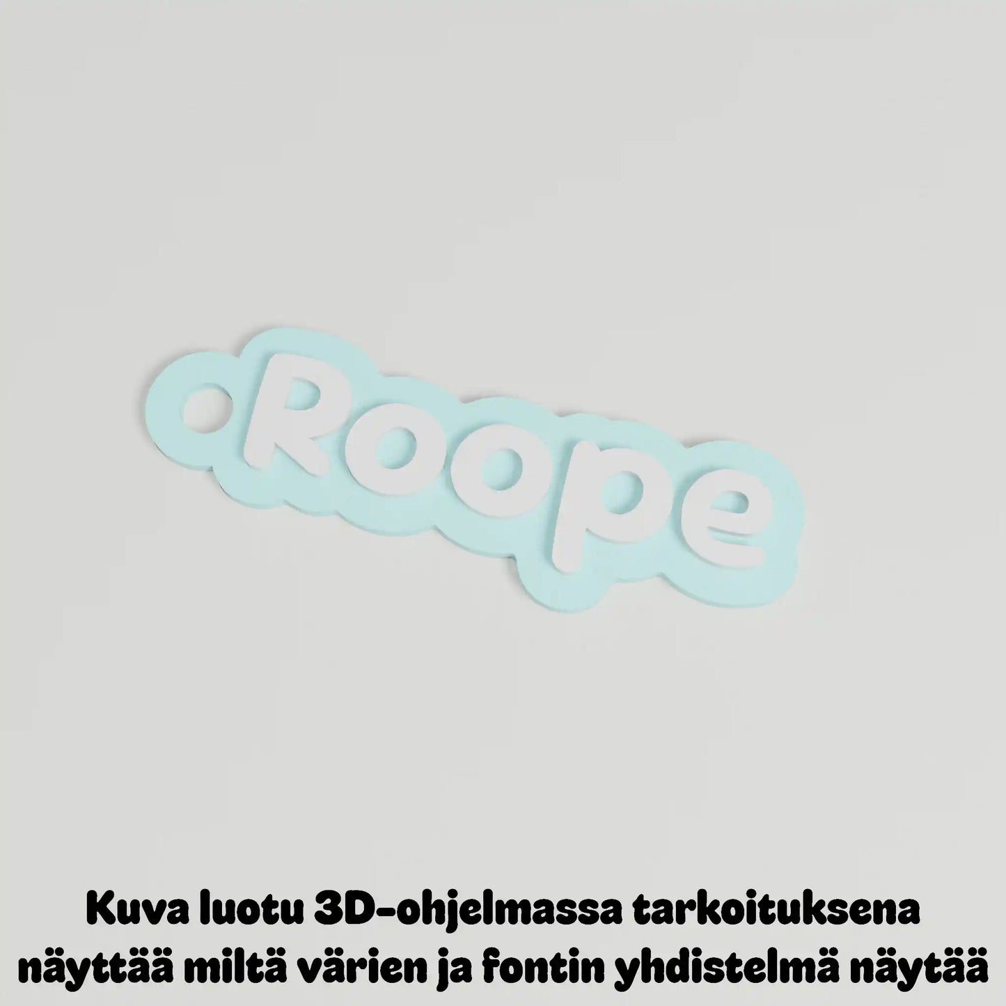 Avaimenperä omalla nimellä