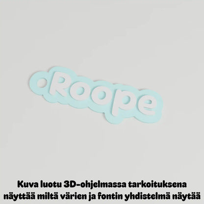 Avaimenperä omalla nimellä