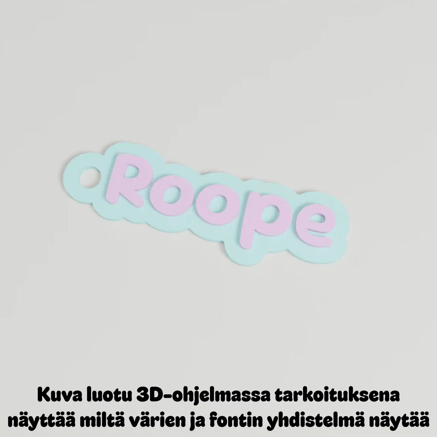 Avaimenperä omalla nimellä