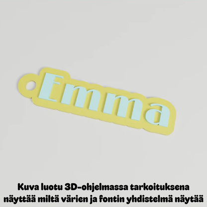 Avaimenperä omalla nimellä
