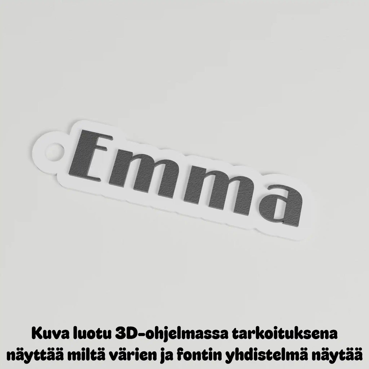 Avaimenperä omalla nimellä