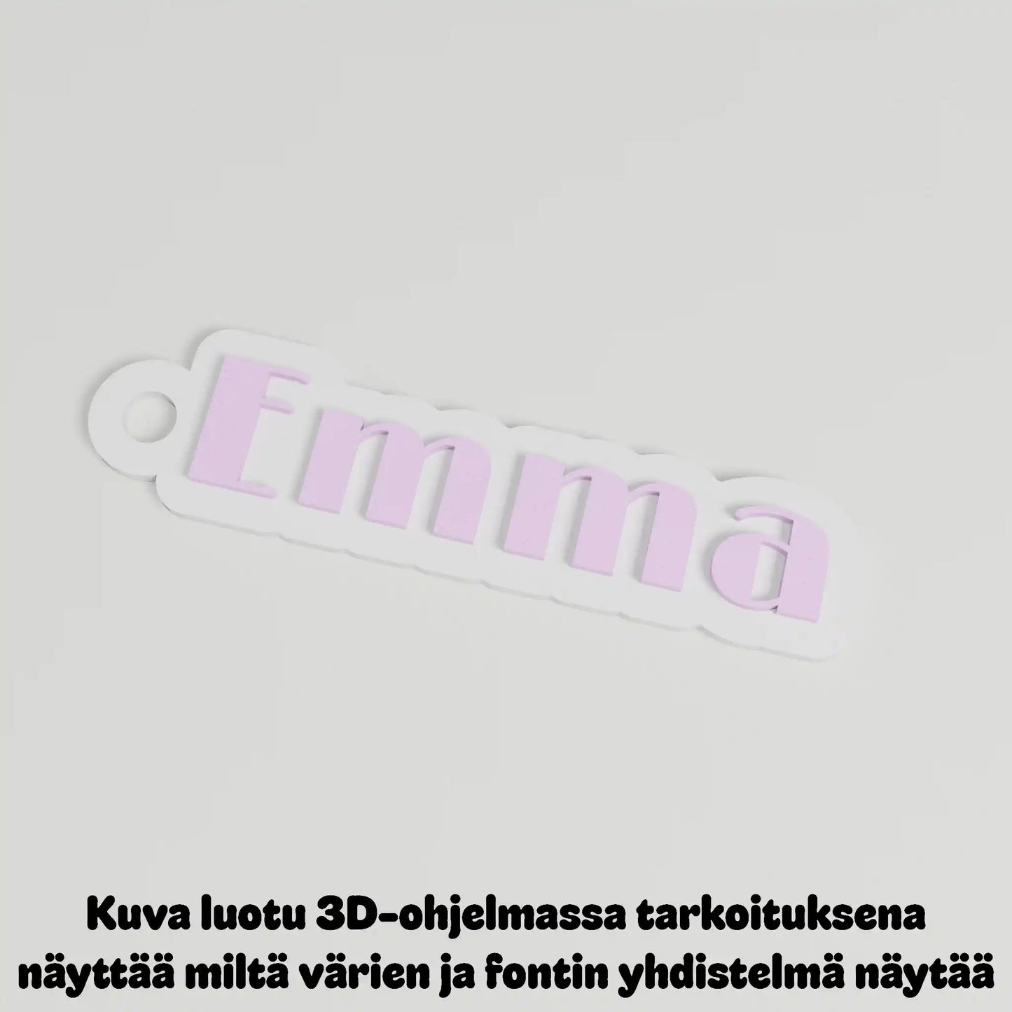 Avaimenperä omalla nimellä