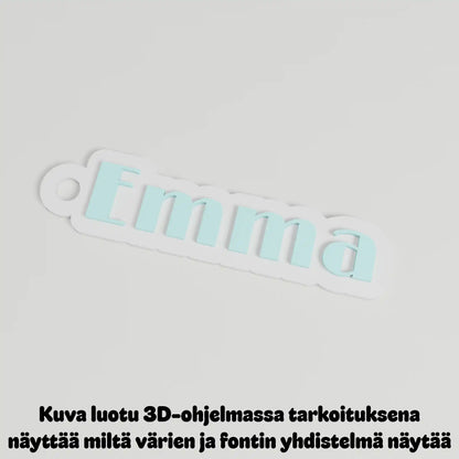 Avaimenperä omalla nimellä