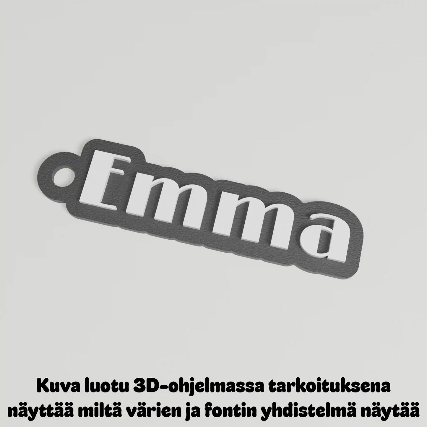 Avaimenperä omalla nimellä