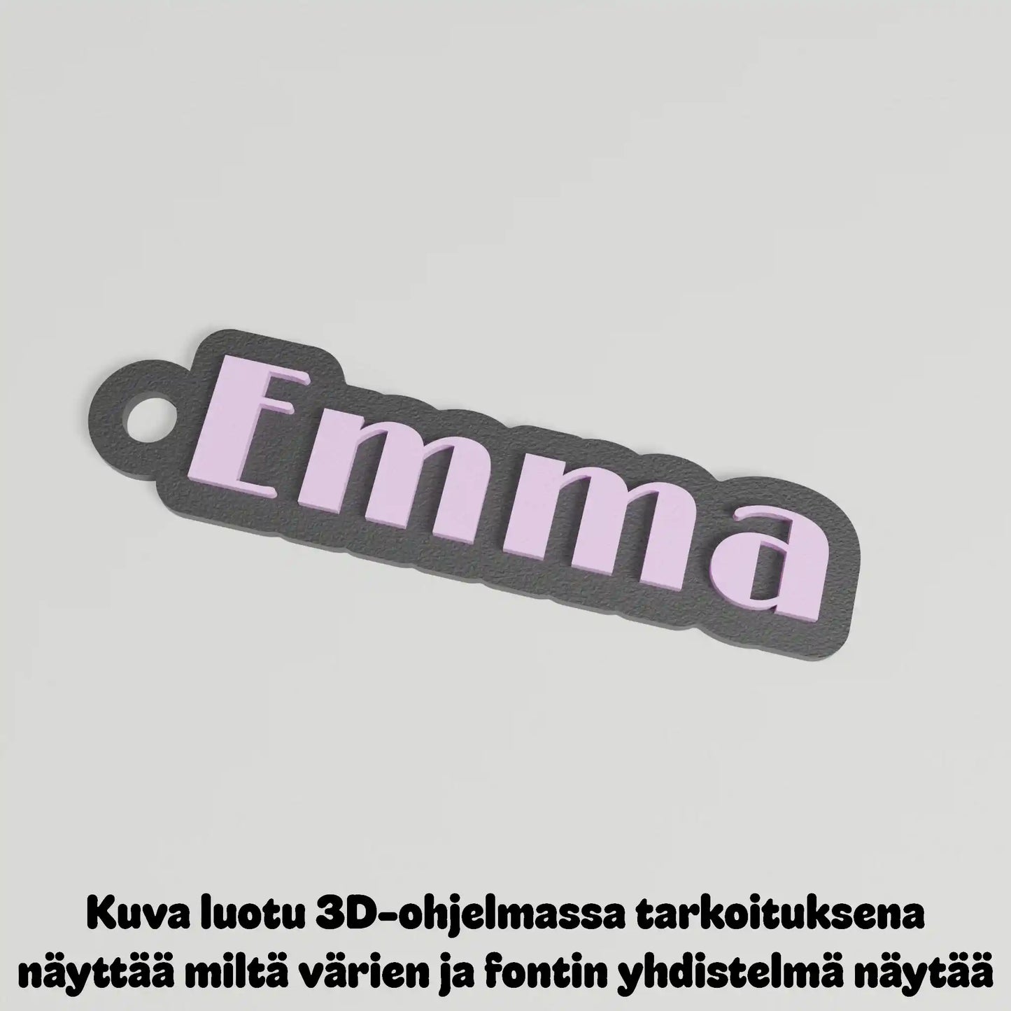 Avaimenperä omalla nimellä