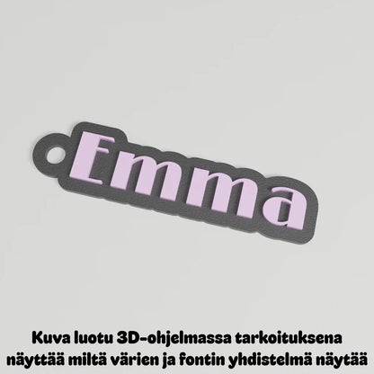 Avaimenperä omalla nimellä