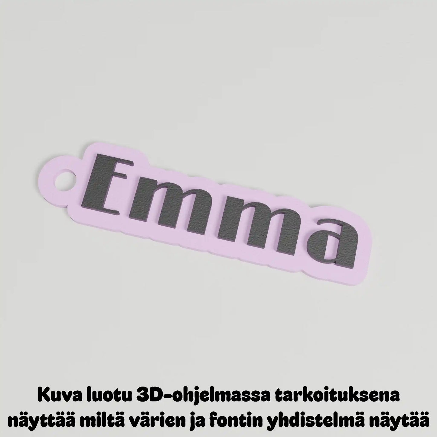 Avaimenperä omalla nimellä
