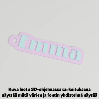 Avaimenperä omalla nimellä