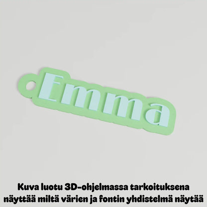 Avaimenperä omalla nimellä