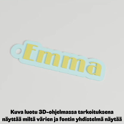 Avaimenperä omalla nimellä