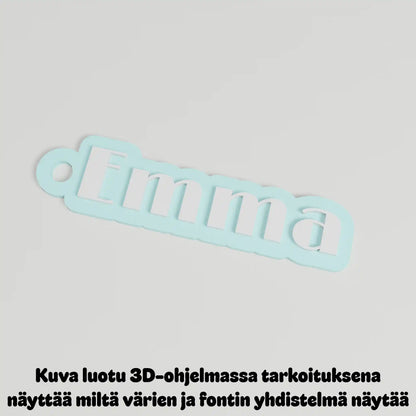 Avaimenperä omalla nimellä
