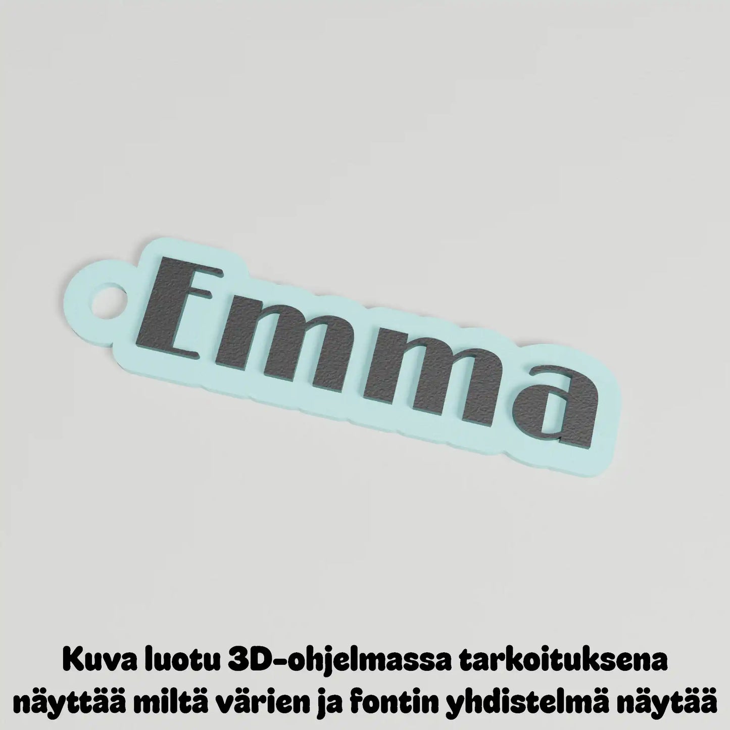 Avaimenperä omalla nimellä