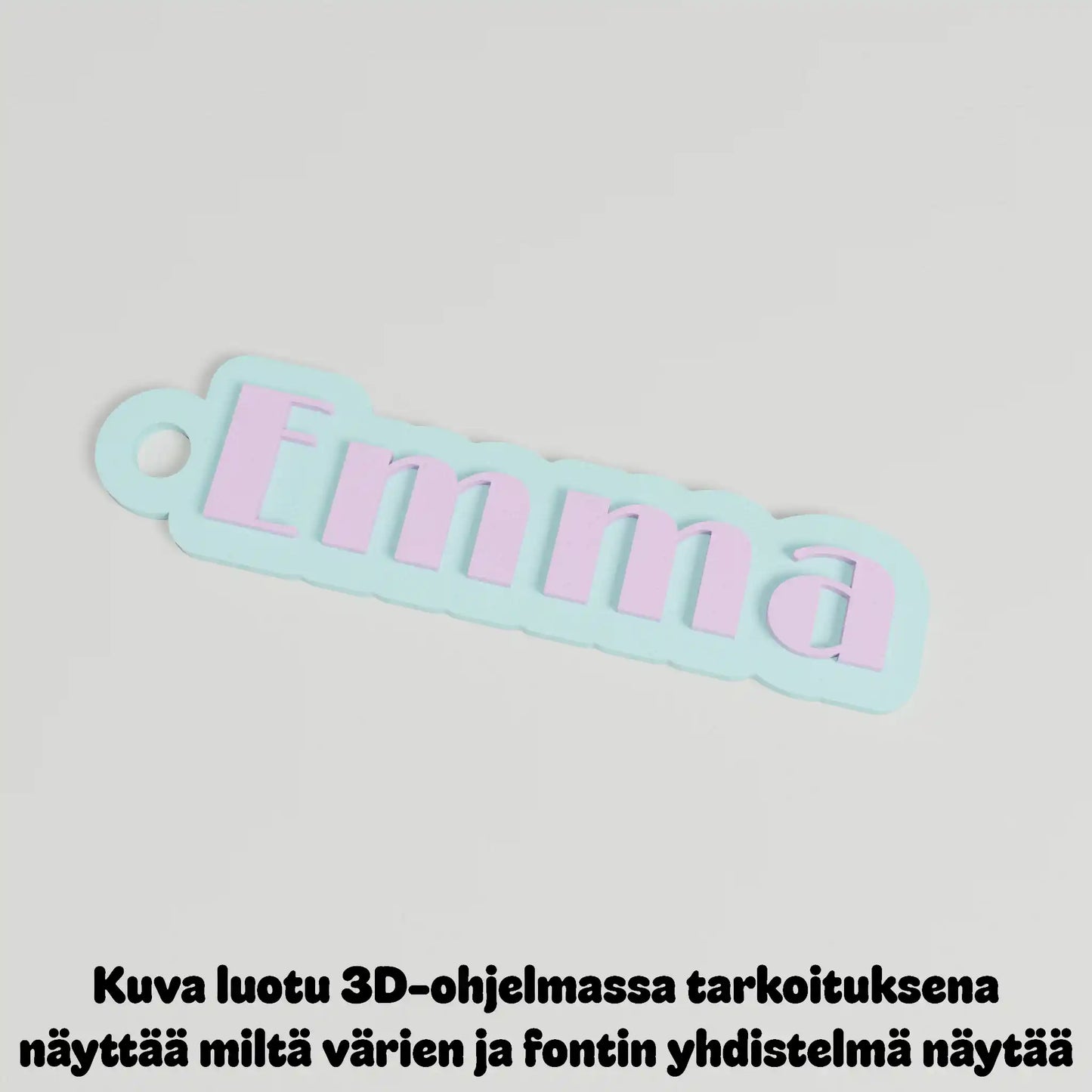 Avaimenperä omalla nimellä