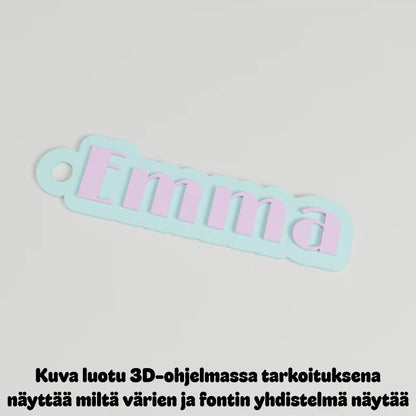 Avaimenperä omalla nimellä
