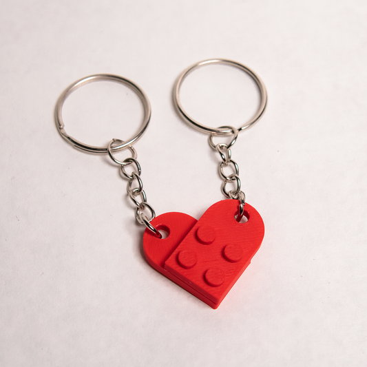 Sydänpalikat -avaimenperä